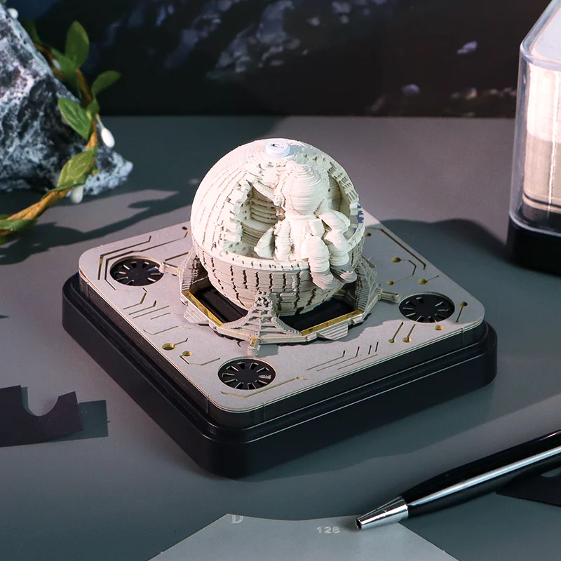Futuristic Earth Notepad Omoshiroi