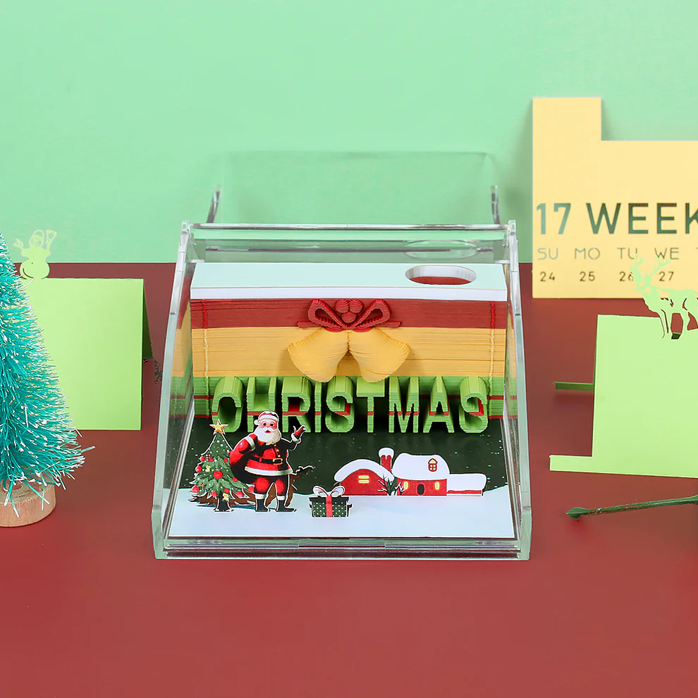 Christmas Tree Omoshiroi Notepad