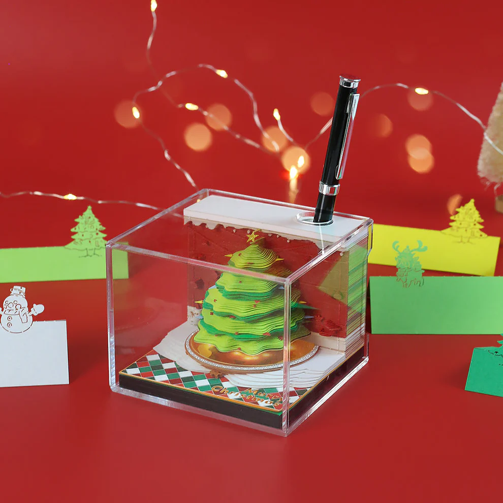 Christmas Tree Omoshiroi Notepad