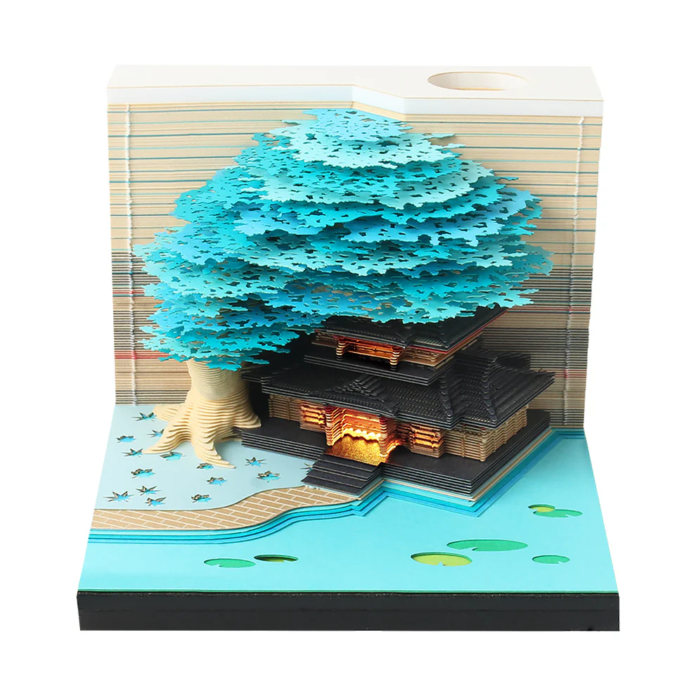 Sakura Temple Omoshiroi Notepad